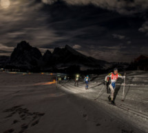 Langlaufen bei Vollmond