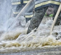 Hochwasser und Starkwind