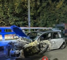 Crash mit 8 Verletzten