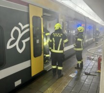 Brandeinsatz im Zug