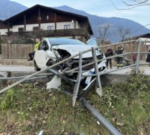 Crash auf der Gampenstraße