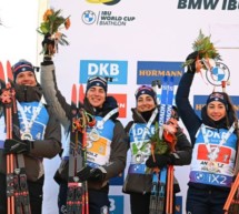 Doro & Co. am Podium