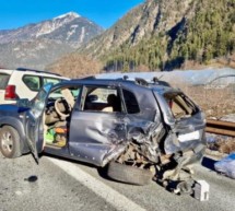 Unfall auf der Autobahn