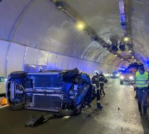 Crash im Tunnel