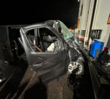 Crash auf der Autobahn