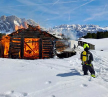 Die Hütte brennt
