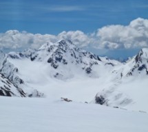 Viel Schnee auf den Gletschern