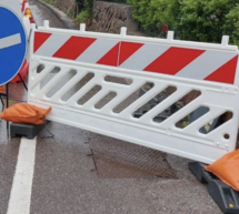 Einbahnverkehr wegen Arbeiten