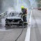 Pkw in Flammen